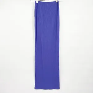 Skims Womens‎ Soft Lounge Ribbed Long Skirt Tanzanite Purple Maxi Size XS thumbnail 8