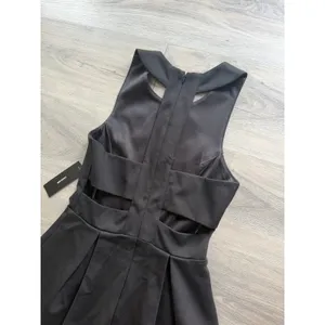Lulus Womens Dress XS Black Fit & Flare Mini Party cocktail Formal Sleeveless thumbnail 6
