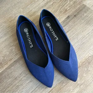 Rothy’s The Point in Maritime Navy Blue thumbnail 8
