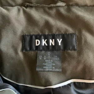 DKNY Olive/Army Green Puffy Coat thumbnail 7