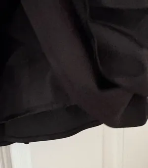 Anthropologie Avec Les Filles Faux-Leather Ruffled Mini Skirt, Size 10 thumbnail 9