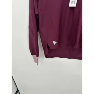 Hoka Womens 1/2 Zip Wind Shell‎ Pullover Size Medium NWT Purple Running Training thumbnail 4