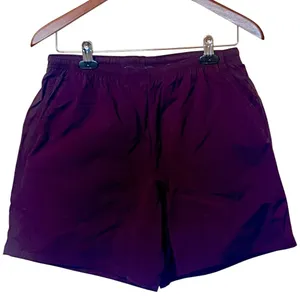 Lands' End Purple Shorts w/ Front Tie and Pockets thumbnail 2