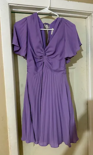 Adelyn Rae Purple Dress thumbnail 1