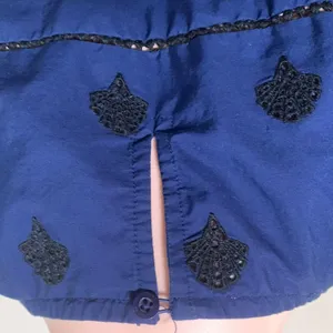 Vineyard Vines Size Medium sleeveless lined dress eyelet seashell embroidered thumbnail 5
