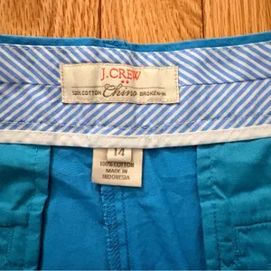 J. Crew Vibrant Blue Women's Bermudas thumbnail 4