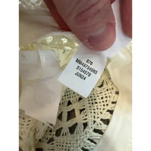 Melrose & Market Straw Hat Natural One Size NWT thumbnail 6