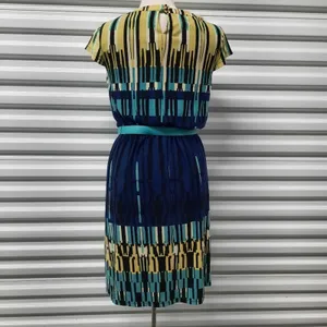 Madison Leigh Womens Dress Size 4 Multicolor Abstract Print Office Career Wear thumbnail 4