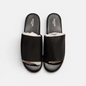 Rockport Women’s Black‎ leather Slide Sandals size 11 thumbnail 2