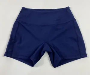 Peter Millar‎ Bike Shorts Womens Small Navy Blue High Rise Performance Athletic thumbnail 1