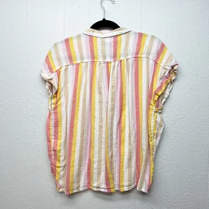 Old Navy Multicolor Womens Shirt Large Casual Lightweight Minimalist Breathable thumbnail 5