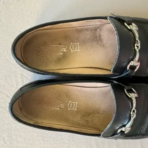 Sage Leather Buckle Loafers thumbnail 6