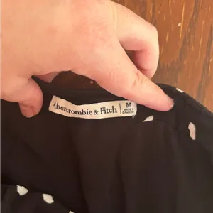 Abercrombie & Fitch Black White Spot Print Skirt Size Medium thumbnail 3