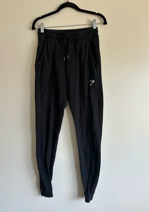 Gymshark Black Women's Training Joggers size S thumbnail 3