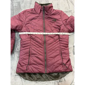 The North Face Mossbud Swirl Reversible Jacket Womens Pink Brown Medium thumbnail 10