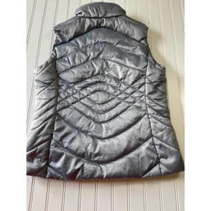 The North Face Womens Aconcagua 550-Fill Down Vest Metallic Silver Grey Medium thumbnail 7