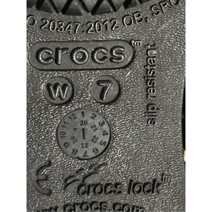 CROCS At Work Iconic Comfort Ballet Flats Black Women's Size 7 Nurse thumbnail 8