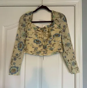 Mango floral blouse thumbnail 5