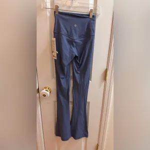 LULULEMON ALIGN RIBBED MINI FLARE SIZE 0 thumbnail 3