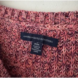 American Eagle‎ Pink and Purple Cotton Sweater thumbnail 3