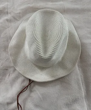 Cute Beach Hat White thumbnail 1
