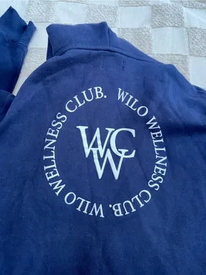 Wilo‎ the Label Wellness Club pullover hoodie size M thumbnail 5