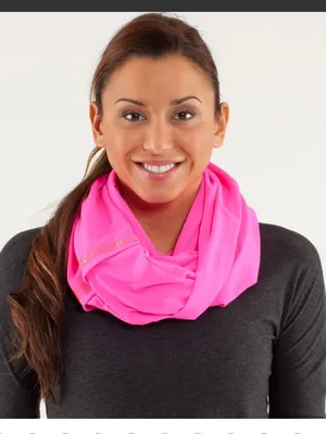 Lululemon Vinyassa Scarf in Raspberry Glo Light thumbnail 1