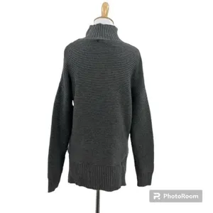 ✨SWEET ROMEO Ribbed Mock Neck Pullover Sweater✨ thumbnail 7
