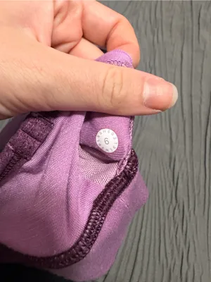 lululemon athletica Purple Strappy Sports Bra thumbnail 3
