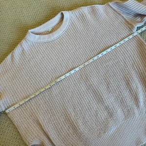 Aerie Women’s Oversized Crewneck Sweater Size XS Light Purple Pink Comfy Cozy thumbnail 6