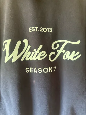 White Fox Boutique Hoodie Navy Blue thumbnail 7