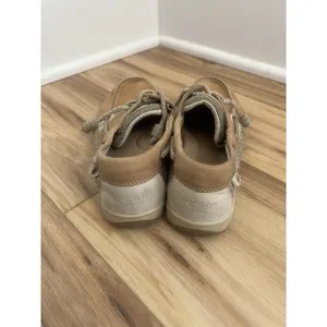 Sperry Wm 6M Tan Loafers‎ Boat Shoes Leather Beige Slip On Casual Chic thumbnail 4