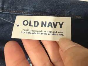 NWT OLD NAVY Mid Rise WOW Baggy Wide Leg Blue Jeans Size 16 thumbnail 5