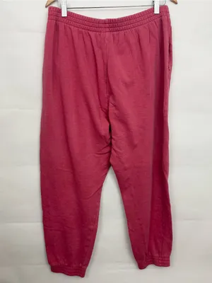 Victoria’s Secret PINK pink jogger campus sweatpants XL thumbnail 4