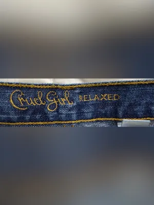 Cruel Girl Women's Dark Blue Straight Leg Jeans Size 01 Long thumbnail 3