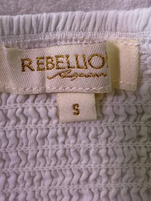 Rebellion White Lace V-Neck Cropped Cami thumbnail 7