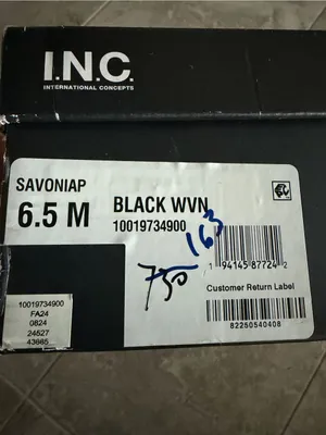 INC Savonia Woven Knee High Stiletto Boots in Black, Size 6.5, NEW in Box $229.5 thumbnail 6