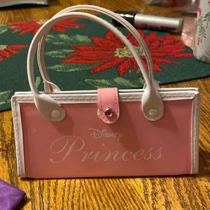 Pink Disney Princess glasses case thumbnail 1