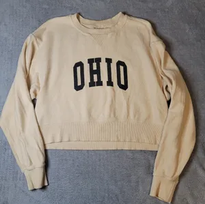Chicka-D OHIO Corded Boxy Crewneck Sweatshirt - Size M - Gameday Chic thumbnail 2