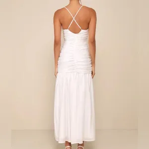 Lulu's White Strapless Maxi Dress thumbnail 2