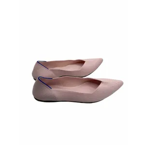 Rothy’s The Point Pink Blush Ballet Flats Comfort Washable‎ Luxe Chic Size 11 thumbnail 5