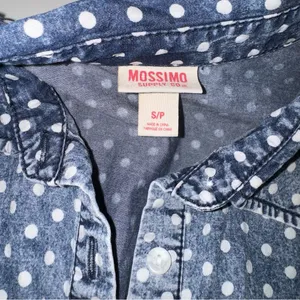 Mossimo Supply Co. Denim Polka Dot Dress thumbnail 12