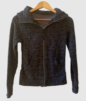 Lululemon Size 2 Heavy Cotton Scuba Full Zip Hoodie thumbnail 1