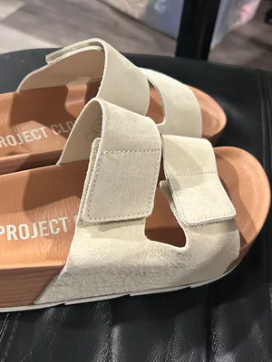 Project Slide Sandals in Light Taupe thumbnail 5