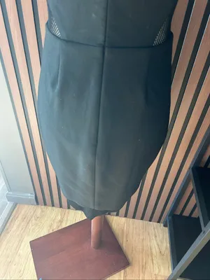 Elizabeth and James goth like sexy dress size 6 mini dress black sleeves thumbnail 4