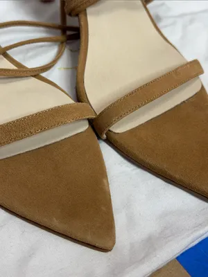 Raye Revolve Julep Heel in Tan NWT. Size 8.5 thumbnail 7