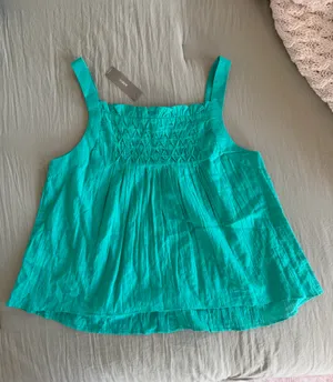 Jcrew smocked crinkle tank top Small thumbnail 5