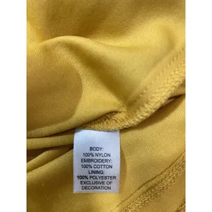 Socialite mustard embroidered lace plunge maxi dress Size Xs 100% Nylon & Cotton thumbnail 13