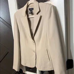 RAFAELLA Tan Blazer Jacket Size 6P thumbnail 3