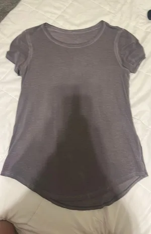 Lululemon Grey Tee Short Sleeve thumbnail 1